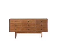 MIROOOO Buffet Placard de la Cuisine Meuble de Rangement en Bois Massif for Cuisine, Salon, rétro, Petit Appartement, Maison, Porche, présentoir, Couloir, décoration Placard Meuble Bar
