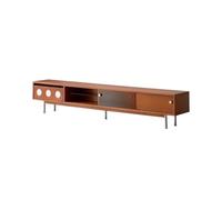 MIROOOO Support de Meuble TV Meuble De Rangement Rétro en Bois Massif for Salon Meuble de Télévision pour Centre de Divertissement(A:180CM*32CM*40CM)