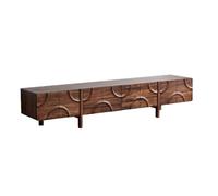 MIROOOO Support de Meuble TV Meuble TV Créatif Sculpté en Bois Massif À Pieds Hauts, Meuble De Rangement for Salon, Villa Meuble de Télévision pour Centre de Divertissement