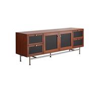 MIROOOO Support de Meuble TV Meuble TV en Bois Massif De Style Nordique Antique, Meuble De Rangement Rétro for Salon Meuble de Télévision pour Centre de Divertissement