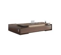 MIROOOO Table D'appoint de Bureau D'ordinateur Bureau de Direction Bureau Patron président Moderne Mobilier