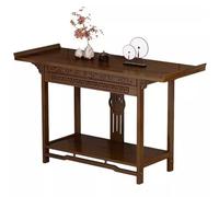 MIROOOO Table D'autel de Méditation Armoire d'entrée de Style Chinois, Table Basse de Maison, présentoir de Table de Bouddha, Table d'exposition de Statue de Bouddha Moderne Table de Thé Petite Table