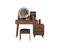 MIROOOO Tabouret Coiffeuse Coiffeuse de Style Chinois, Coiffeuse de Chambre à Coucher avec Coiffeuse, Bureau Bureau de Vanité Bureau de Maquillage