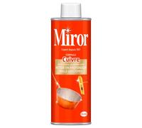 Miror Nettoyant Métaux Formule Cuivre - Nettoie Cuivre, Laiton, Bronze, Aluminium & Acier - 250 ml
