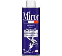 Miror Argentil - Nettoyant Inox, Argent, Chrome, Etain brillant, Nickel, Aluminium Et Acier - Nettoie & Fait Briller - Efficace Pour Argent Et Métal - Anti-oxydant - Fabriqué En France - Facon 250mL
