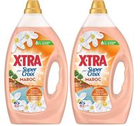 Miror Super Croix par X•Tra - Lessive Liquide - Maroc - Fleur d'Oranger & Lait d'Amande - Moment Evasion - Experience Sensorielle - Parfum Intense-Longue Durée - Efficace dès 20°C - 63 Lavages