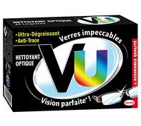 Miror - VU Classique Nettoyant optique - Lingettes Nettoyantes Lunettes (24 Lingettes) - Ultra Dégraissant et Anti Trace