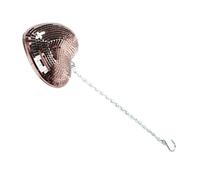 Mirorordecor en Forme de Coeur Boule de Miroir en Forme de Coeur, Décoration de Balle Miroir en Forme de Cœur avec Chaîne pour Barre de Fête KTV, Matériau Premium Effet