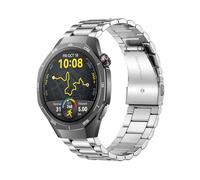 MiRowy 22mm Bracelet en Métal pour Huawei Watch GT 6/GT 6 Pro/GT 5/GT 5 Pro/GT 4/GT 3/GT 2 Pro/GT 2 (46mm), Bracelet de Remplacement en Acier Inoxydable pour Huawei Watch 5/4 Pro(48mm) - Argent