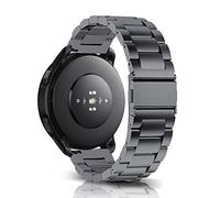 MiRowy 22mm Bracelet pour Amazfit Balance 2/Balance/Bip 6/Bip 5/Bip 5 Unity/Cheetah/Cheetah Pro, Montre de Remplacement en Acier Inoxydable pour Amazfit GTR 4/GTR 3/GTR 3 Pro/GTR 3, Gris