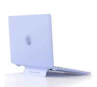 MiRowy Coque Compatible avec MacBook Pro 14 Pouces M5 M4 M3 M2 M1 Pro/Max (2025-2021) A3434 A3112 A3401 A3185, avec Fonction Support Coques Rigide, Étui de Protection Housse Rigide PC Fine - Violet
