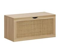Miroytengo Coffre meuble d'appoint Bong couleur pin 80 x 40 x 40 cm
