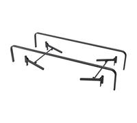 Miroytengo Structure de lit kangourou : pieds métalliques et ferrures de lit gigogne inférieur et supérieur pour bases tapissées 80 x 190 cm ou 90 x 190 cm
