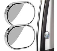 Mirror, Car Blind Views, Reversing Mirrors, Wide Angle Rearview, 1.96x3.14 Inches, Help Reduce Accidents and Make Driving for All Road Users