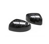 Mirror Cover Compatible For Nissan Z34 370Z 2009-2020 Forged Carbon Fiber Car Exterior Rearview Rear View Cap Reverse Case Shell Add On(Forged Carbon Fiber)