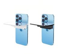 Mirror Effect Lens - Capture Stunning Reflections Instantly, Adjustable HD Glass Smartphone Photography Flip Mirror, for Outdoor Travel Photography (White+Black)