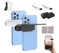 Mirror Effect Lens-Capture Stunning Reflections Instantly,New Upgrade Adjustable HD Glass Smartphone Photography Flip Mirror for Android & iOS Smartphones (2PCS-Mix,Regular Model)