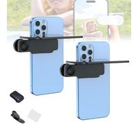 Mirror Effect Lens - Capture Stunning Reflections Instantly, Smartphone Camera Mirror Reflection Clip Kit, Adjustable HD Glass Smartphone Photography Flip Mirror, for Travel Photography