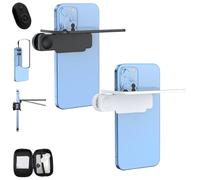 Mirror Effect Lens - Capture Stunning Reflections Instantly, Smartphone Camera Mirror Reflection Clip Kit, Adjustable HD Glass Vertical Clip on Selfie Mirrors for Travel Photography (Mix)
