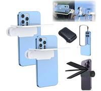 Mirror Effect Lens - Capture Stunning Reflections Instantly, Smartphone Camera Mirror Reflection Clip,Portable Adjustable HD Glass Photography Flip for Travel Photography (White*2)