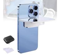 Mirror Effect Lens - Capture Stunning Reflections Instantly, Smartphone Camera Mirrors Reflection Clip, Mirror Reflection Effect Lens Clip for All Phones, for Travel Photography (White-1Pc)
