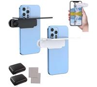 Mirror Effect Lens-Stunning Reflections Instantly, Smartphone Camera Reflection Clip Kit, Selfie Adjustable Glass Photography Flip Mirrors Clips for Outdoor Creative Shoot