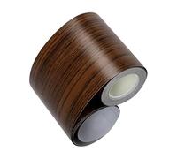 Mirror Frame Border - Wood Grain Trim, 10 Meter Bathroom Mirror Border for Renovation, Self Adhesive Molding with Waterproof Seal, Flexible Decorative Strip for Refreshing Covering Protecting