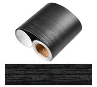 Mirror Frame Border - Wood Grain Trim, 10 Meter Bathroom Mirror Border for Renovation, Self Adhesive Molding with Waterproof Seal, Flexible Decorative Strip for Refreshing Covering Protecting