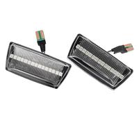 Mirror Indicators Retroviseur Lampe Pour Chevy Pour Cruze 2009 2010 2011 2012-2014 Clignotant Côté Marqueur Miroir Lumière Clignotant Indicateur Accessoires Voiture(Crystal Type)