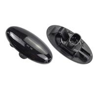 Mirror Indicators Retroviseur Lampe Pour Mazda 2 3 5 6 Pour BT-50 Pour MPV II 2006 2007 2008-2010 Clignotant Côté Marqueur Lumière Dynamique Clignotant Répéteur Clignotant(Dynamic Smoked Type)