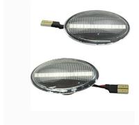 Mirror Indicators Retroviseur Lampe Pour Mini Pour Cooper Pour R50 Pour R52 Pour R53 Voiture Indicateur Latéral Dynamique Lumière Marqueur Latéral Coulant Lumière Signalisation(Dynamic Crystal)