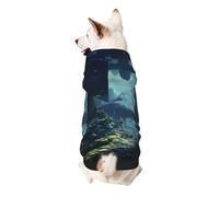 Mirror of Wonder Sweat à capuche pour chien en polyester doux et respirant pour chiens de petite, moyenne et grande taille