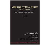 Mirror Study Bible 10th Edition 1200 Page Hardcover Updated June 2025 [Excluding Acts] 7 X 10 Inch, Wide Margin.