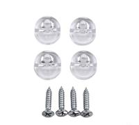 Mirror Wall Clips 4mm Thick Glass Bracket Mounting(4pcs)