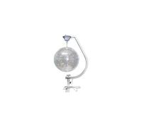 Power Acoustics Mirrorball Stand - Support blanc pour boule à facettes
