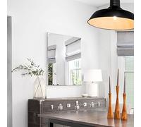 MirrorOutlet Miroir Mural Moderne de Salle de Bain 90 x 60 cm - Simple biseauté Style vénitien - Miroir rectangulaire à Suspendre en Paysage ou Portrait - Idéal pour Meuble-lavabo, Salle de Bain