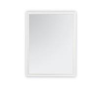 Mirrors and More Elenor 81310101 Miroir Cadre en Plastique Blanc/doré