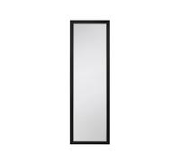 Mirrors and More Juliette 82290202 Miroir Cadre en Aluminium Noir avec Facette