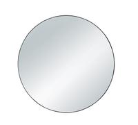 Mirrors and More Mila 81330102 Miroir décoratif en métal Noir