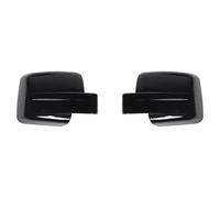 Mirrors Couvercle Accessoires Voiture Aile Latérale Extérieure Couvercle Rétroviseur Boîtier Pour Jeep Pour Liberty 2007 2008 2009 2010 2011 2012 Couverture Miroir(Noir brillant)