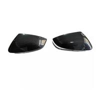 Mirrors Couvercle Accessoires Voiture Porte Extérieure Aile Latérale Rétroviseur Couvercle Boîtier Pour Toyota Pour Crown 2023 2024 2025 Couverture Miroir(Fibre de carbone noir)