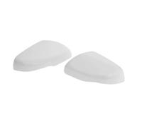 Mirrors Couvercle Aile Porte Latérale Voiture Gauche Droite Rétroviseur Couvercle Boîtier Pour Ford Pour Edge 2015 2016 2017 2018 2019 2020 2021 Couverture Miroir(White 1 pair)