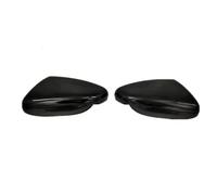 Mirrors Couvercle Boîtier Couvercle Rétroviseur D'aile Latérale Porte Extérieure Voiture Pour KIA Pour K3 Pour Forte Pour Cerato Pour Ceed 2012-2018 Couverture Miroir(Noir brillant,Without Light)