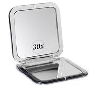 Mirrorvana Miroir compact carré 30X (noir)