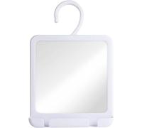 Mirrorvana Miroir de Douche à accrocher antibuée pour Rasage avec Porte-Rasoir, Miroir Mural rectangulaire en Verre, 20 cm x 18 cm