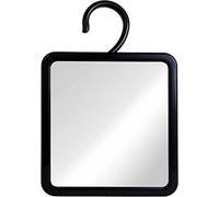 Mirrorvana Miroir de Douche à Suspendre antibuée sans Ventouse, Miroir Mural rectangulaire en Plastique, 20 cm x 18 cm