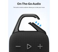 Mirtune H1 Enceinte Portable Bluetooth 5.3, Ipx7 Waterproof, 20 Heures De Lecture, Son Fort Et Basses Puissantes, Eq Personnalisé, Pour Le Cyclisme, L'Escalade, Les Voyages