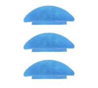 MIRTUX Lot de 3 serpillères pour robot aspirateur Cecotec Conga Series Eternal Laser Pack de 3 - Remplacement pour aspirateur Conga Xtreme, Vital, Max, Pet, Ultimete - Asccessoire facile d'entretien