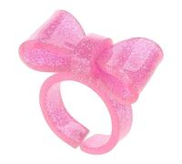 Mirweon Anneaux en forme de nœud coloré en résine réglable avec bande ouverte rétro pour femmes et filles en acrylique Dumpy pour femmes, taille unique, Comme décrit, Comme décrit.