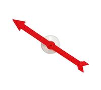 Mirweon Grandes flèches Spinner pour activités de groupe et apprentissage professionnel à des fins éducatives Outil de jeu ventouse Jeu éducatif Spinner